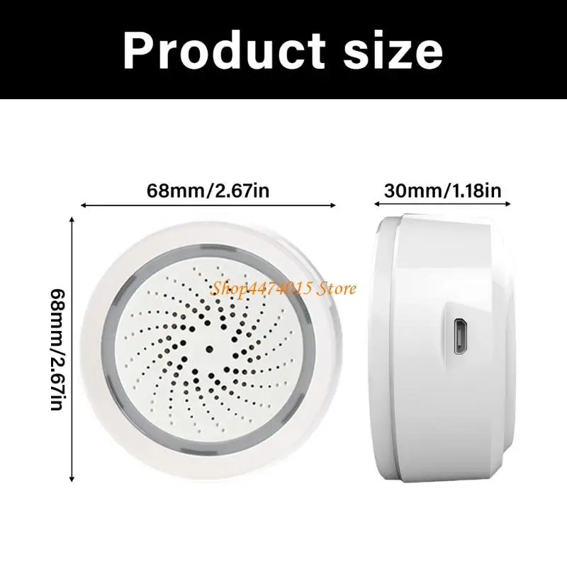 เครื่องตรวจจับความปลอดภัย K1AA Intelliegnt Fast Easy ติดตั้งเสียงไซเรนดัง ๆ สำหรับครัวเรือน