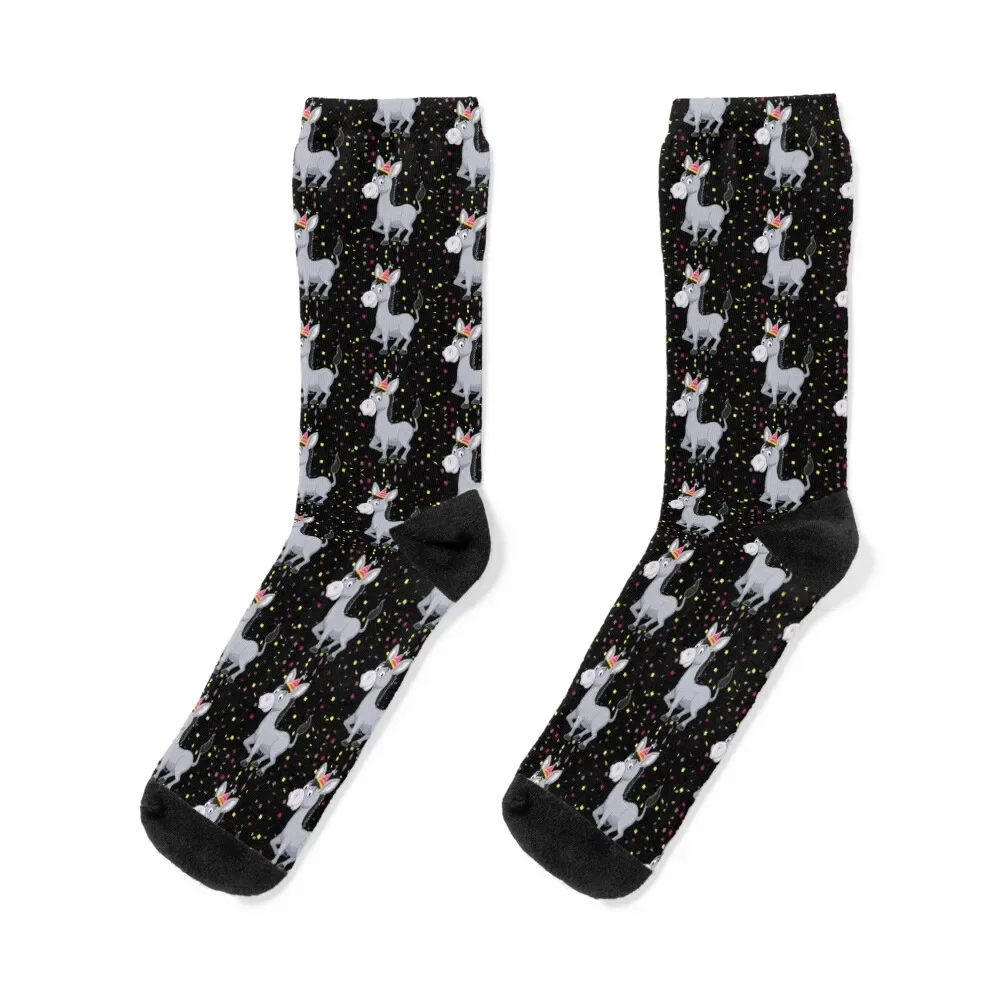 

Funny Donkey Shirt Birthday Gifts Socks luxury Lots Women's Socks Men's