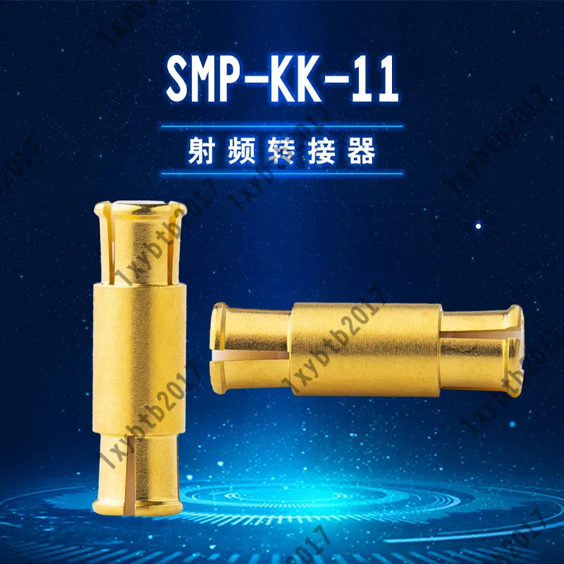 SMP-KK-11 Millimeter Wave Adapter 40G Test Grade Ultra Small SMP-K to SMP-K Double Female RF Connector