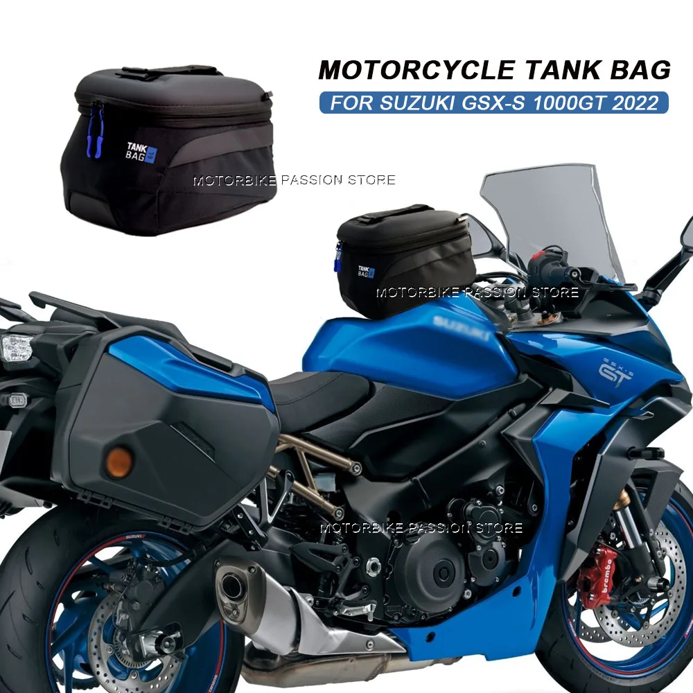 For SUZUKI GSX-S1000 GT 2022 Motorcycle accessories tools bag Waterproof And Dustproof Convenient Snap-on magnetic Tank Bag