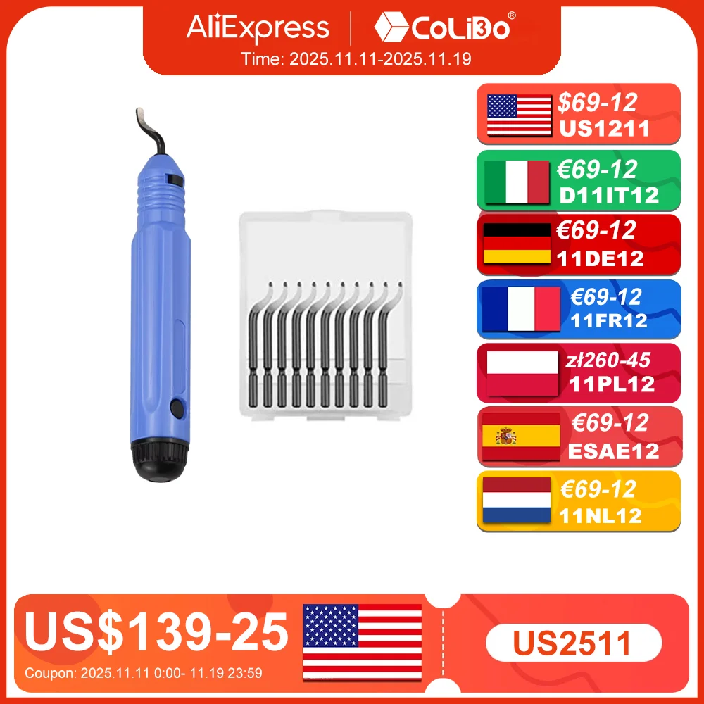 3D Printer Tool Trimming Knife Scraper Tools for Chamfering PLA ABS PETG Material Model Pruning Trimming Device 3D Printer Tools