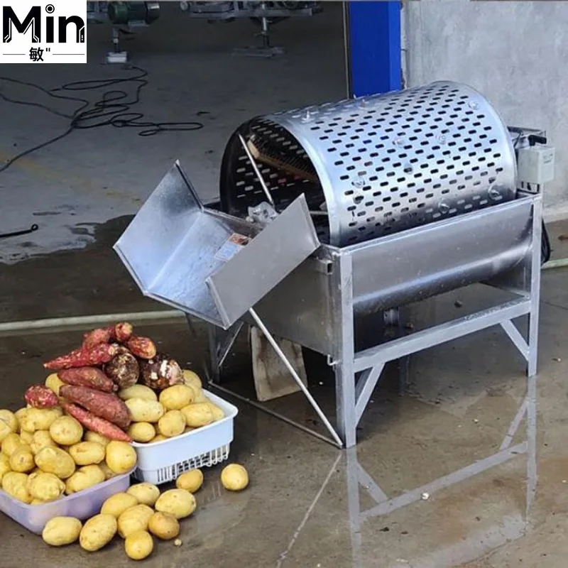 Small Automatic Potato  Commercial for Potato Lotus Root Sweet Potato Cleaning