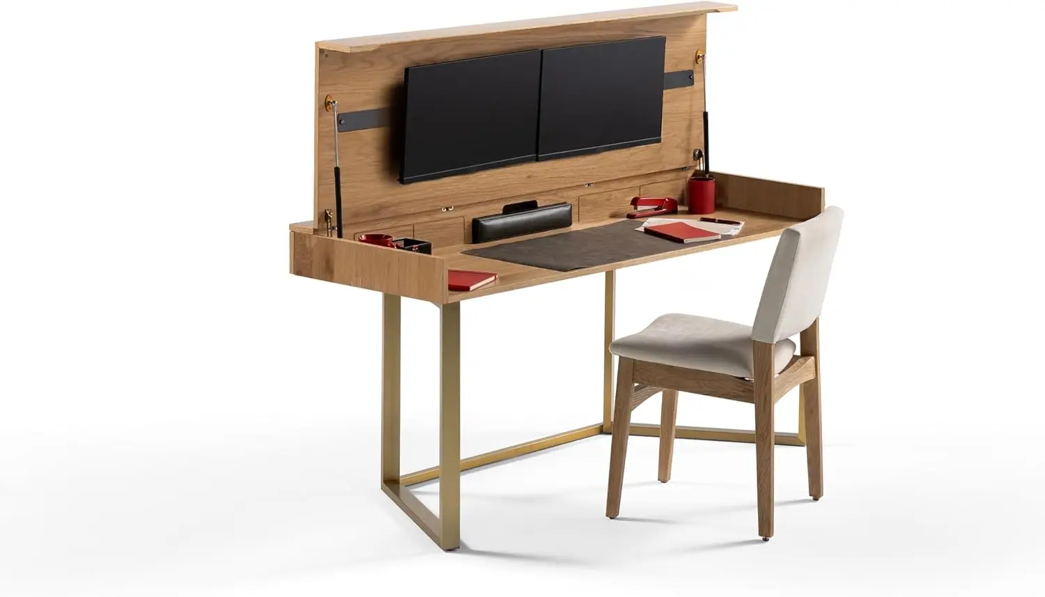 Transformer Table to Desk, Dining Table That Transforms into Computer Desk, Home Office, Gaming Desk, Study Desk, or Dining Room