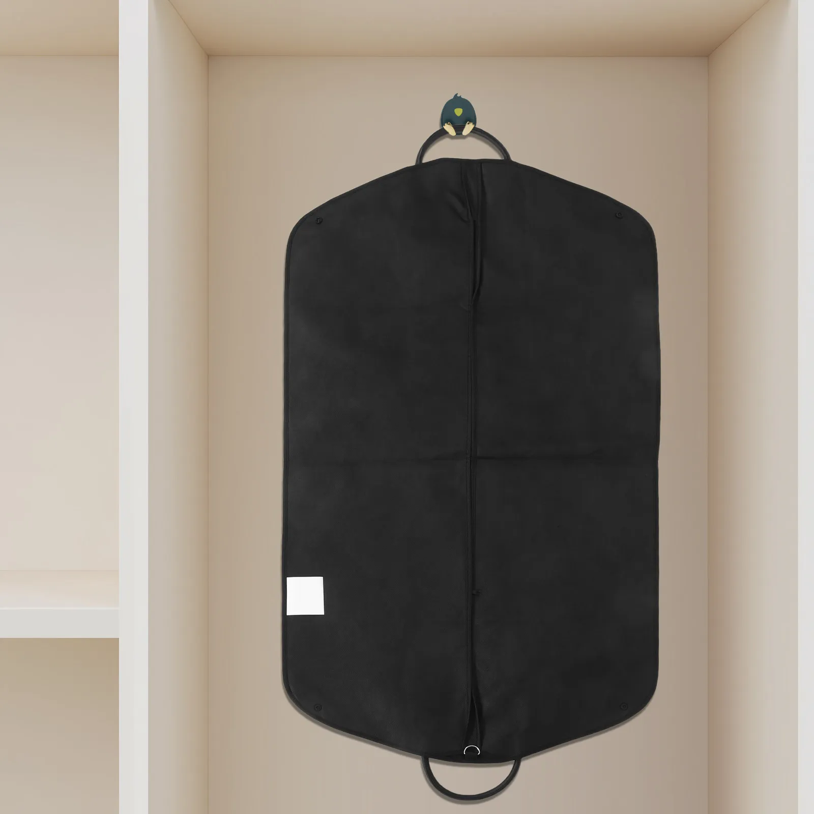 2pcs Non-Woven Suit Cover Bag – Lightweight, Breathable Garment Protector with Handle for Suits, Jackets & Coats