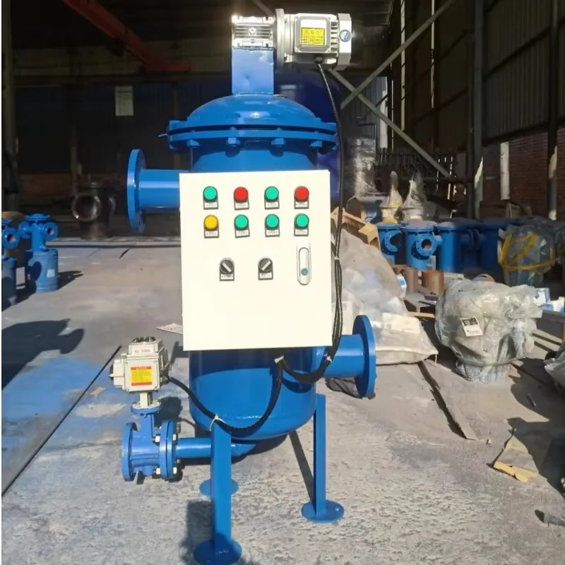 Automatic Brush Type Self Cleaning Filter 304/316 Stainless Steel 500L/Hour Water Refilling Station Machine