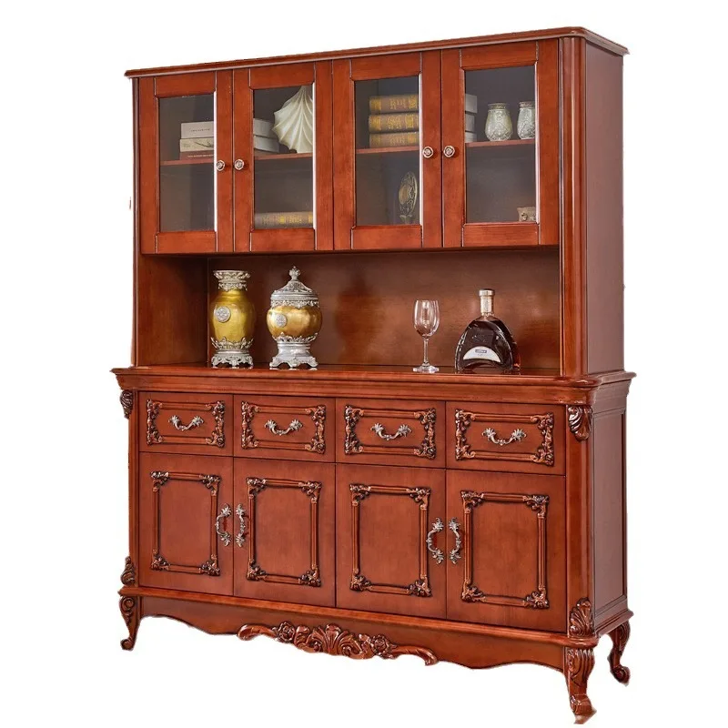 

Европейский буфет из цельного дерева в американском стиле