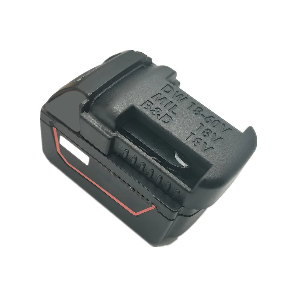 Imagem -03 - Ferramenta Elétrica Case de Armazenamento da Bateria Montagem na Parede Suporte Doca para Makita Bosch Dewalt Milwaukee 18v Bateria Rack Dispositivos Fixação Peças