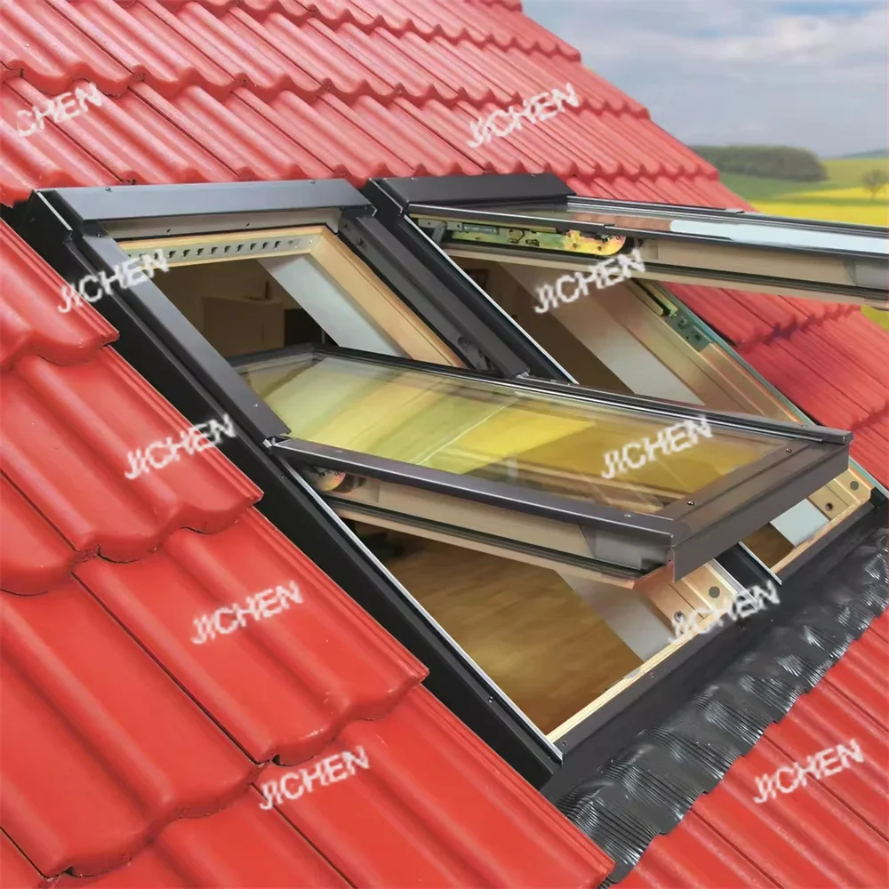 

HS Thermal breaking structure top-opening roof window intelligent roof skylight remote control skylight