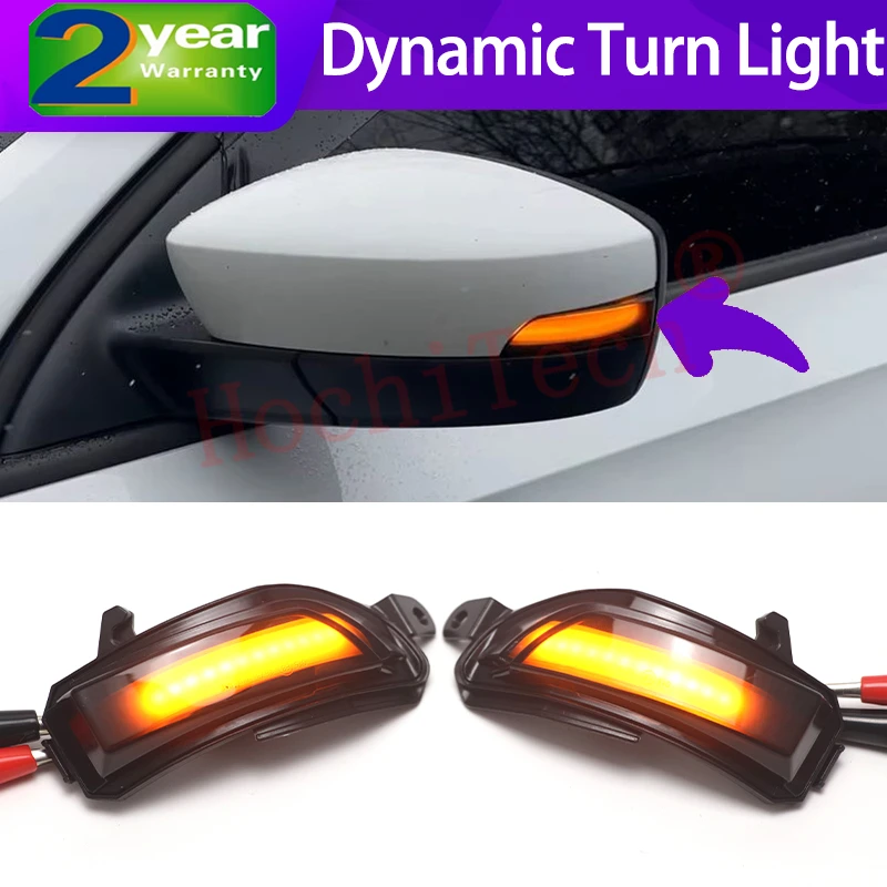 

Dynamic Turn Signal LED Side Mirror Indicator Blinker Sequential Lamp for Volkswagen VW Polo CK 2020 2021 2022 Russia Version
