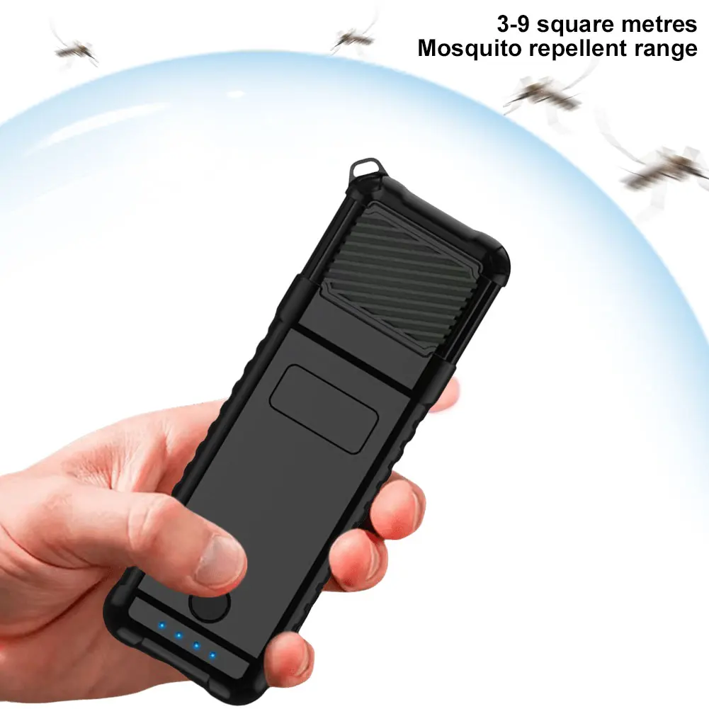 

3 In 1 Mosquito Repellent Flashlight Power Bank Mosquito Insect Repellant Device for Camping Hiking Fishing