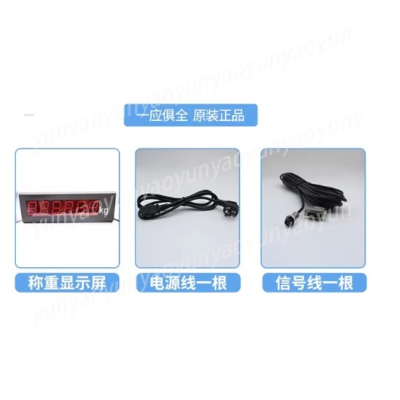 Large Screen Weight Display Indicator for Truck Scale Industrial Bright LED Waterproof Compatible