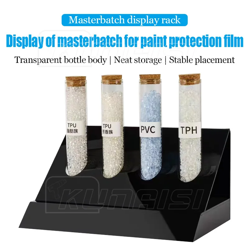 Invisible Car Coat Masterbatch Display Rack Car Paint Protective Film Car Coat Masterbatch Display Prop Test Tool KNS-45