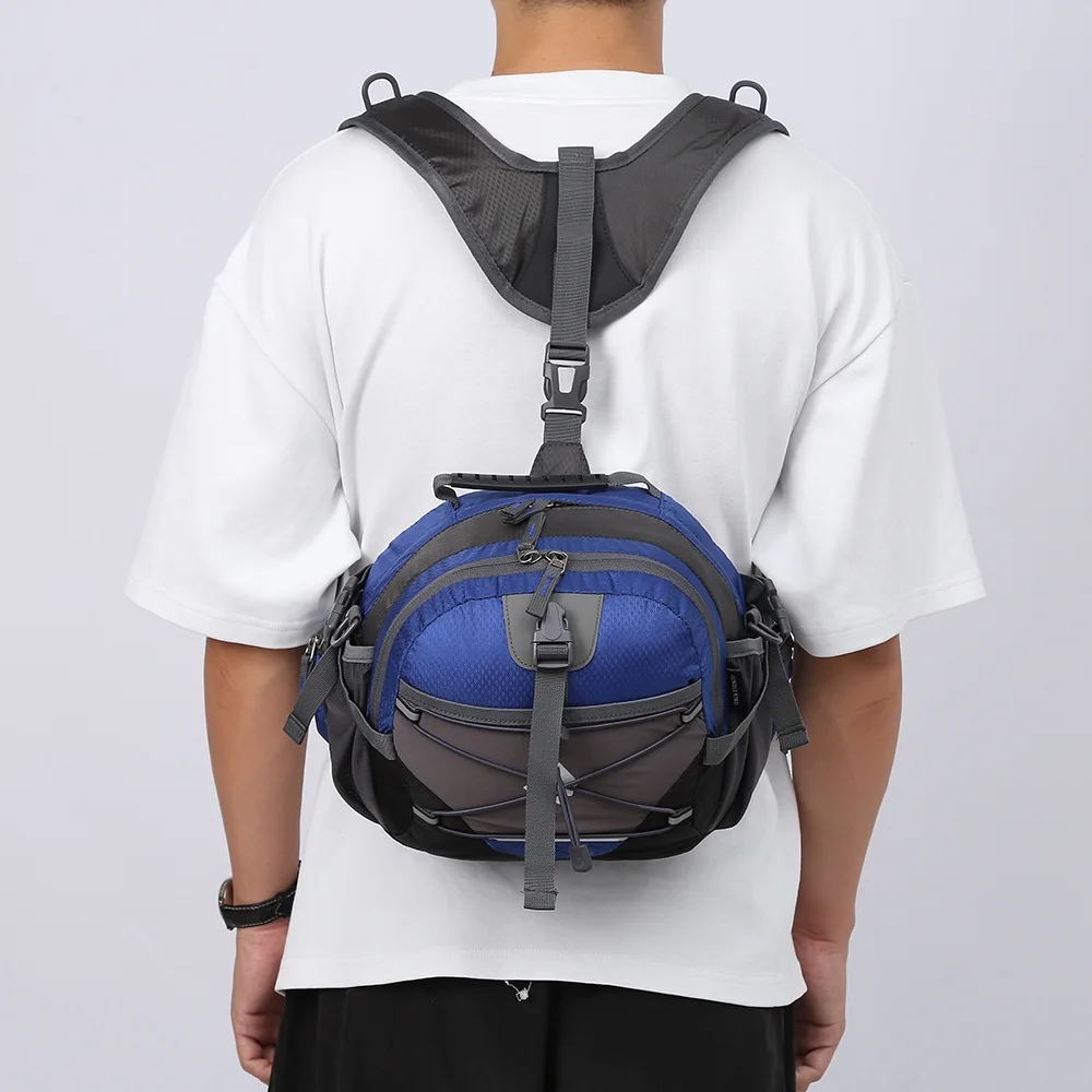 

JUNGLE KING CY-07 Multi-purpose Bag Outdoor Hiking Bag Nylon Multi-purpose Travel Camping Bag Hiking Fanny Pack Travel Backpack