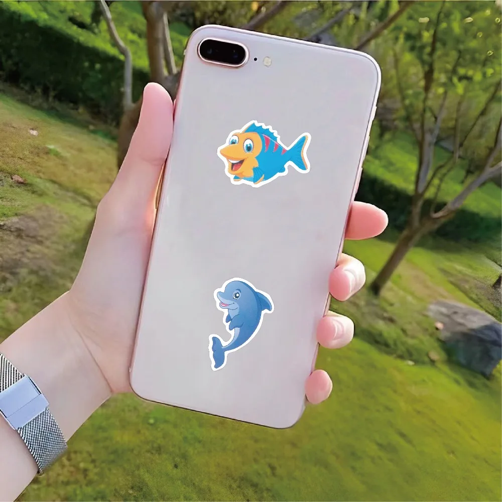 50 stks Animatie Octonauts Graffiti Stickers Decals Koffer Laptop Computer Water Cup Gitaar Decoratie DIY Kids Classics Speelgoed