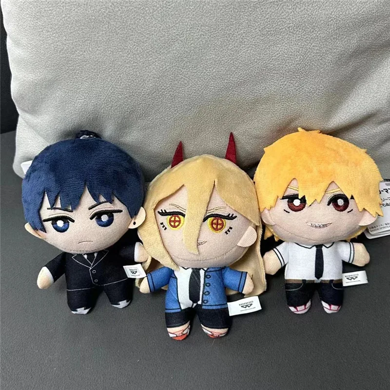 10cm peluche Denji Hayakawa Aki Power portachiavi Anime periferiche Kawaii bambola ciondolo peluche regali per bambini adulti