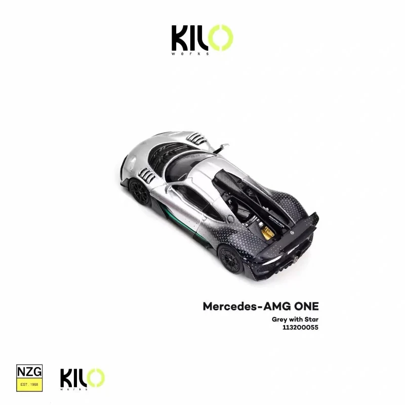 KILO Works 1:64 Mercedes-AMG ONE Starlight Edition Die-Cast Car Model Save Gift ship at any time
