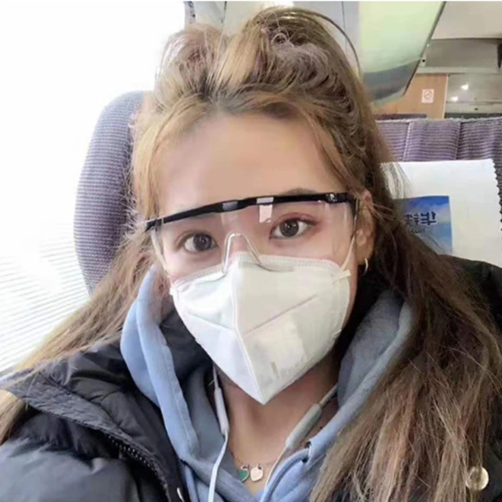 Óculos de trabalho de laboratório anti-spray anti-pintura à prova de poeira à prova de vento óculos de proteção para os olhos óculos de trabalho