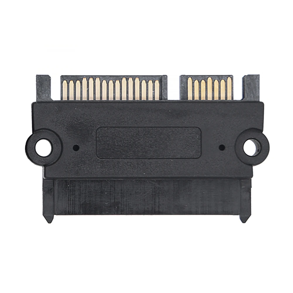 SATA Male To Female Power Data Converter 22Pin 7+15 Male To Female Converter Head Power Data Adapter SATA To SATA Adapter