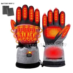 3M Heated Gloves Hand Warmer Electric Thermal Gloves Waterproof Snowboard Cycling Motorcycle Bicycle Ski Outdoor Winter Gloves