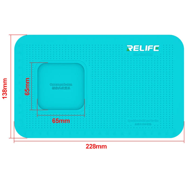 Imagem -06 - Relife Rl004dm Professional Anti-slip Silicone Pad para o Filme do Telefone Móvel Boa Flexibilidade