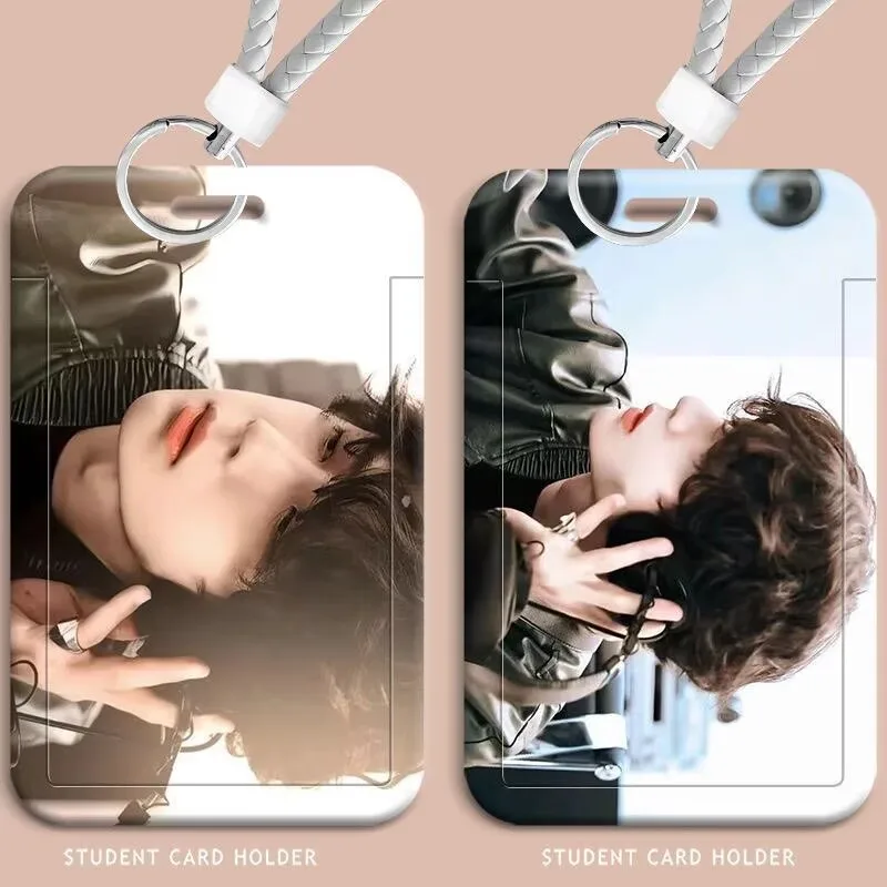 Wang Yibo Atmosphere Card Cover Student Sliding Meal Card Bus, Access card