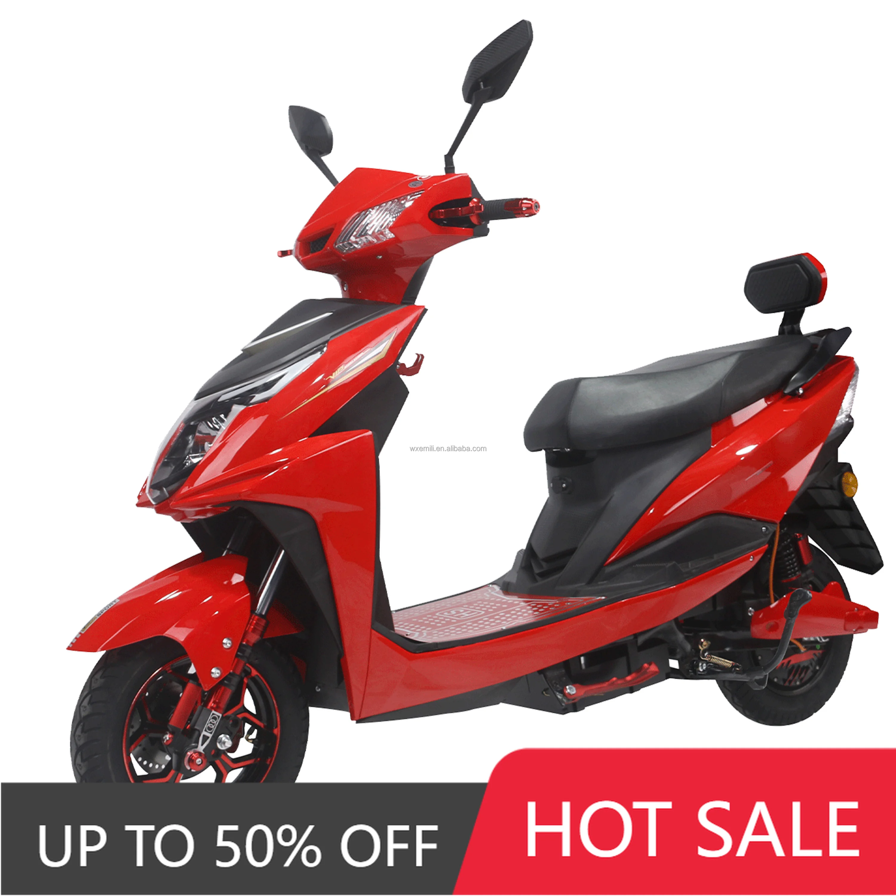 RRE Wholesale 72V 3000W electric moped urban commuter electric motorcycle