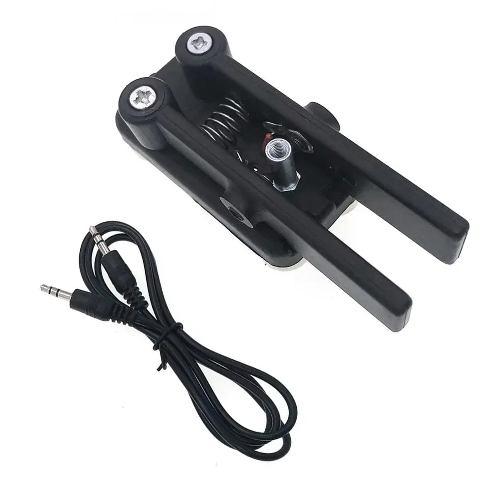 QU-7025 Portable Dual Paddle Automatic Key Shortwave Radio CW Morse Code Base Magnetic Adsorption