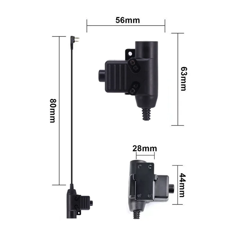 Cuffie tattiche eccellenti con microfono Spina K/M Cuffie antirumore pieghevoli Cuffie antirumore per caccia Nrr25db