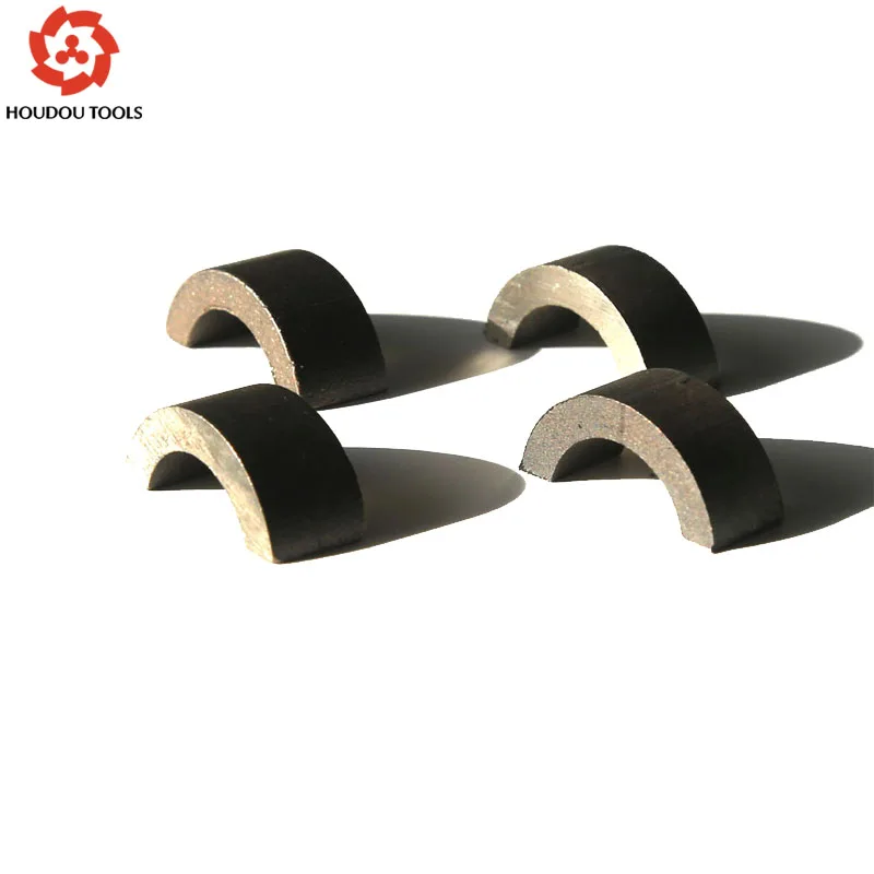 Cost sale of 4PCS of Diamond Alloy Segments for 18-400mm Diameter Diamond Wet Core Bits Drill Bits Segments Repair&Replacement