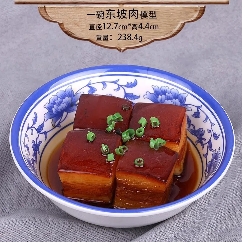 Simulation Chinese Dish Model, Fake Model Realistic Hot Cool For Restaurant Display Sample Fake Food Props