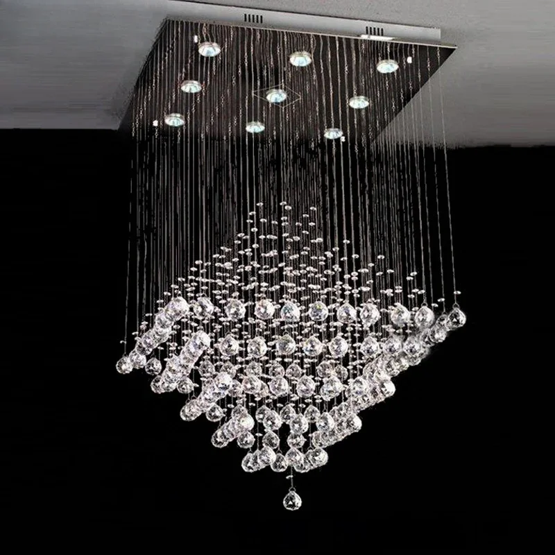 

Living room crystal chandelier Amazon simple personality dining room bedroom study