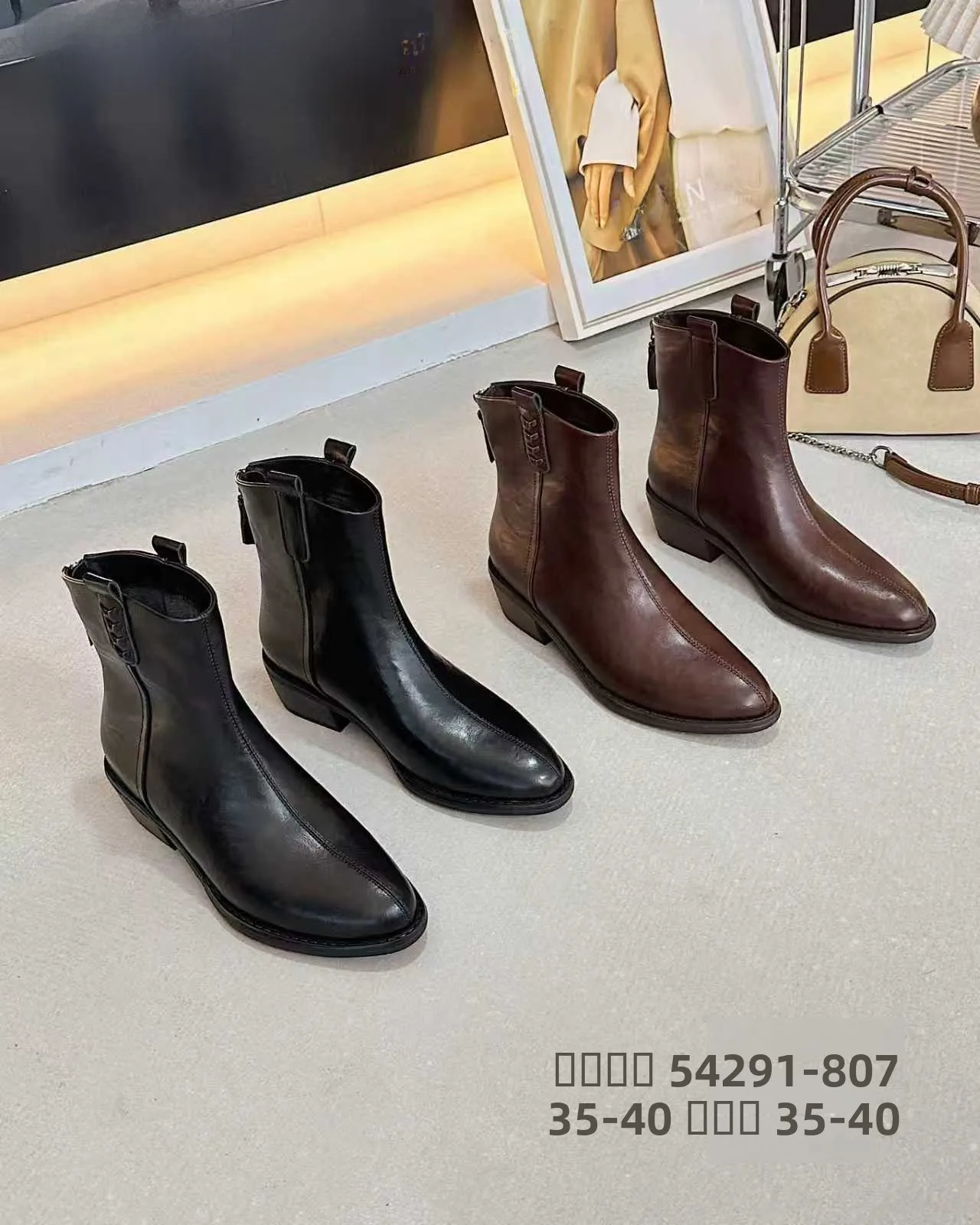 

Новые ретро-ботинки Gotti для женщин, повседневные, укороченные, не утомляющие ноги, модель 5429807, молодежные, зимние, на низком каблуке