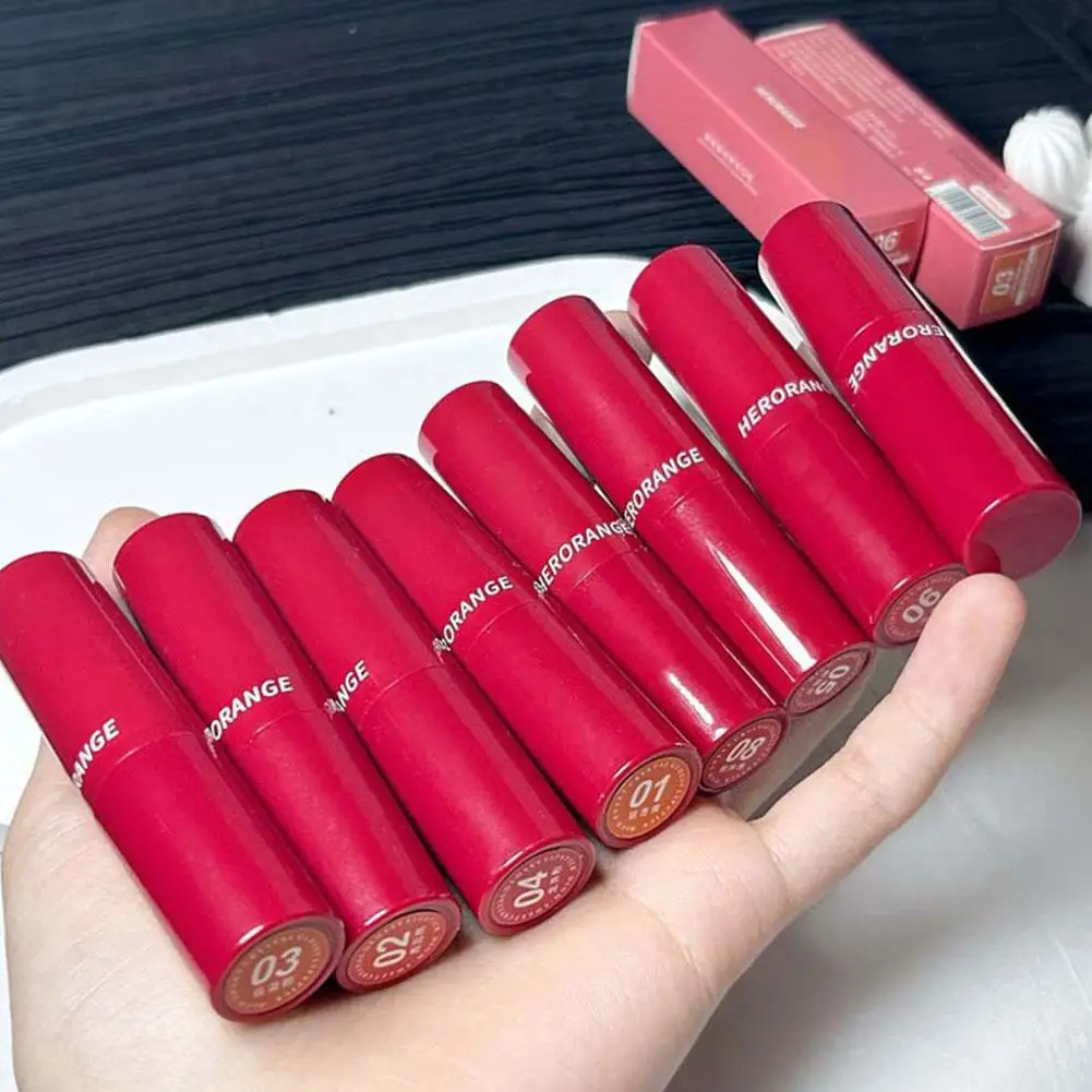 Rouge à Lèvres Hydratant en Gelée, 8 Couleurs, Miroir, Eau Légère, Solide, Verre Brcorporelle, Thé Rouge, Marron, Jules Glaze, Teinte Maquillage, Cosmétiques, Nouveau