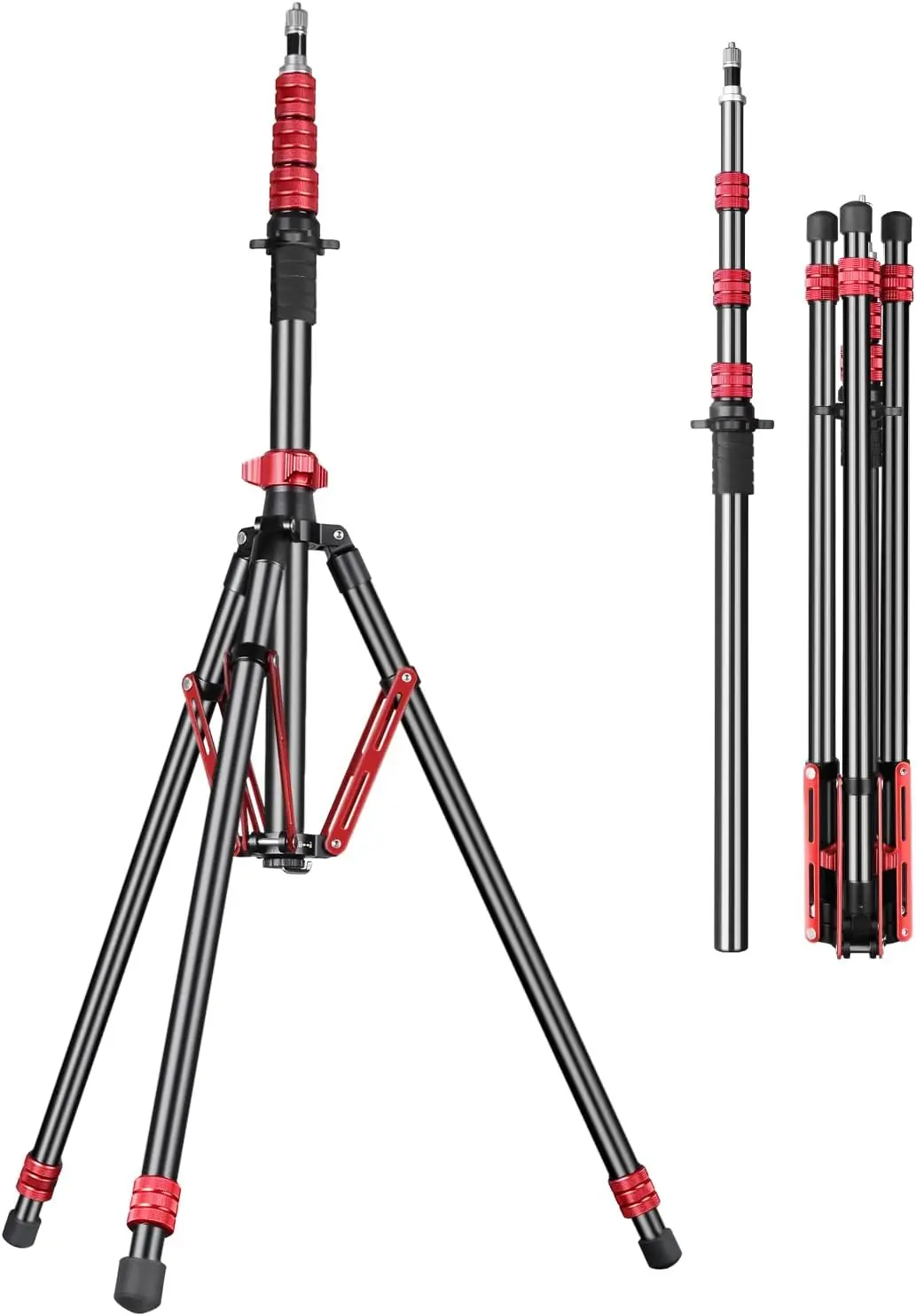 

Light Stand Aluminum, Adjustable Tripod Stand for Photography, 260cm/102inch Studio Sturdy Tripod for Speedlite Fla So