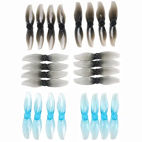 4Pairs 8pcs 2-Blade 2015-2.0x1.0mm/2.0x1.5mm 50mm Propeller Hollow Cup Brushless Motor RC Drone Airplane Parts