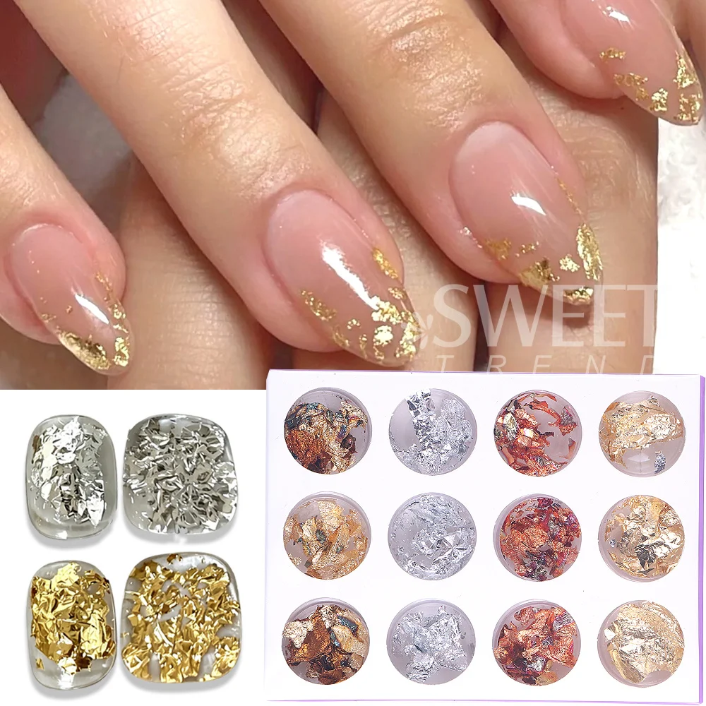 SWEET TREND-12箱/セット ゴールドフォイル ネ - Gold Foil Flakes のレビューと価格