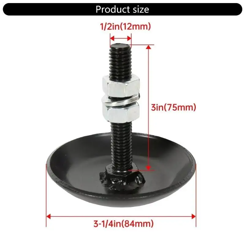 31BC 2 stuks Glanzend Zwart Sneeuwploeg Blad Skid Schoenen Geschikt Voor 2873423 Zorgen Voor Langdurige Prestaties Verbeterde