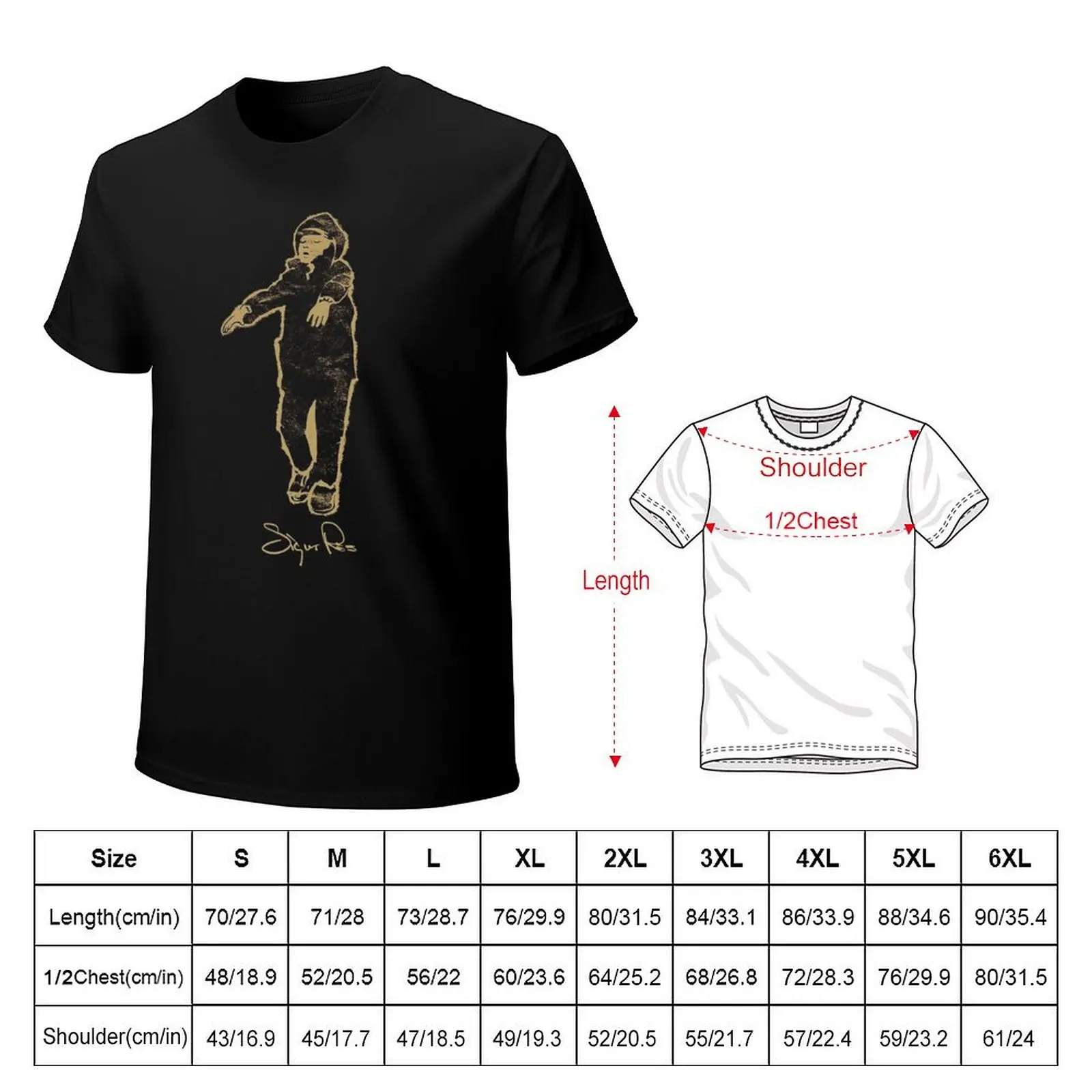 SIGUR ROS T-Shirt t shirts for man pack white T-Shirt