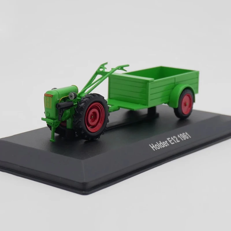 

IXO Diecast 1:43 Scale Hachette Holder E12 1961 Alloy Agricultural Walking Tractor Model Finished Product Toy Static Model