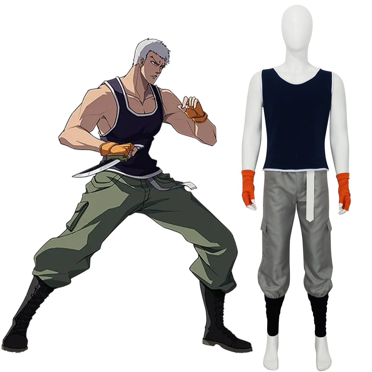 

Kensei Muguruma Cosplay Costume Anime Visored Muguruma Kensei Outfit