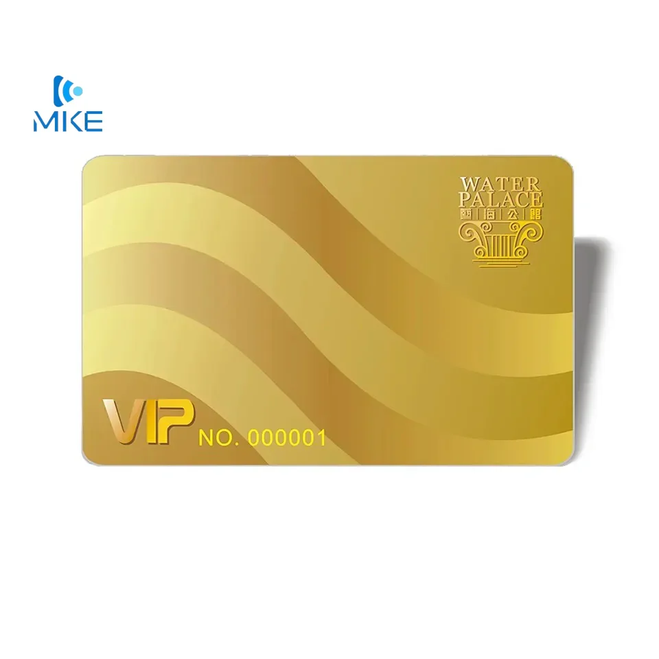 طباعة بطاقات عضوية بلاستيكية هدية Vip من مادة PVC بطاقة عمل