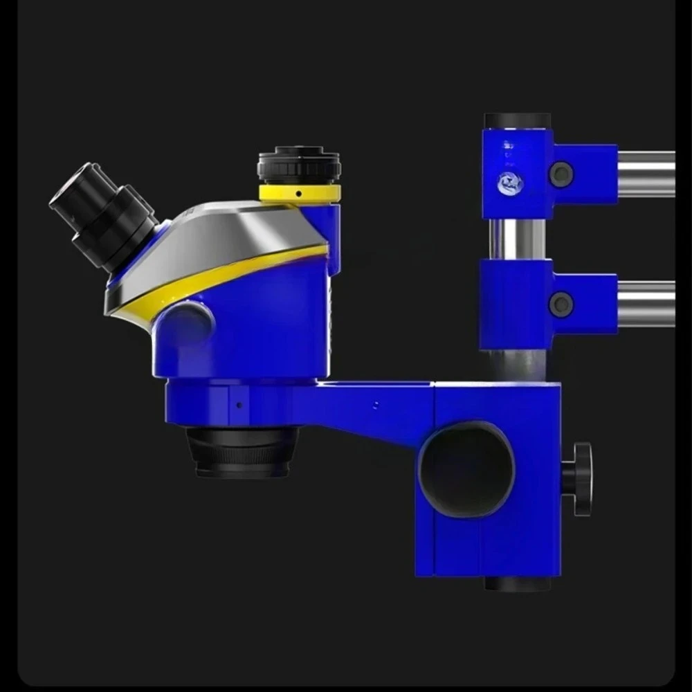 Mechanical LM3 360 Rotary Double Boom Bracket Double Arm Industrial Zoom Trinocular Stereo Microscope Bracket for Printed