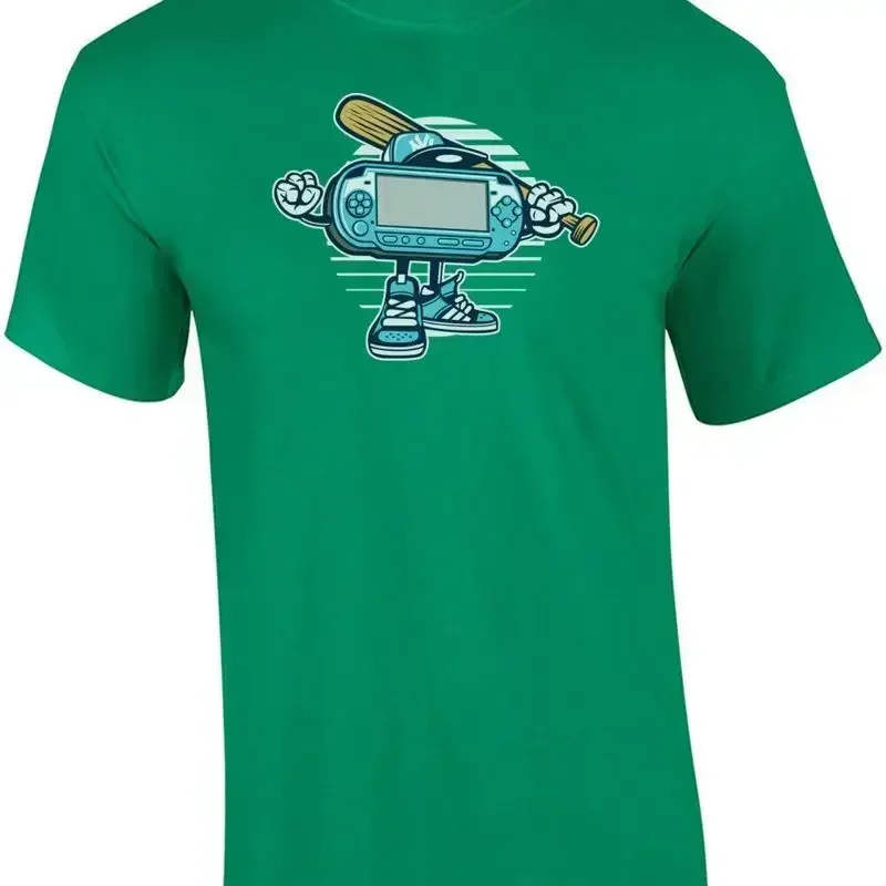 Retro Gangster Psp Style Handheld T Shirt