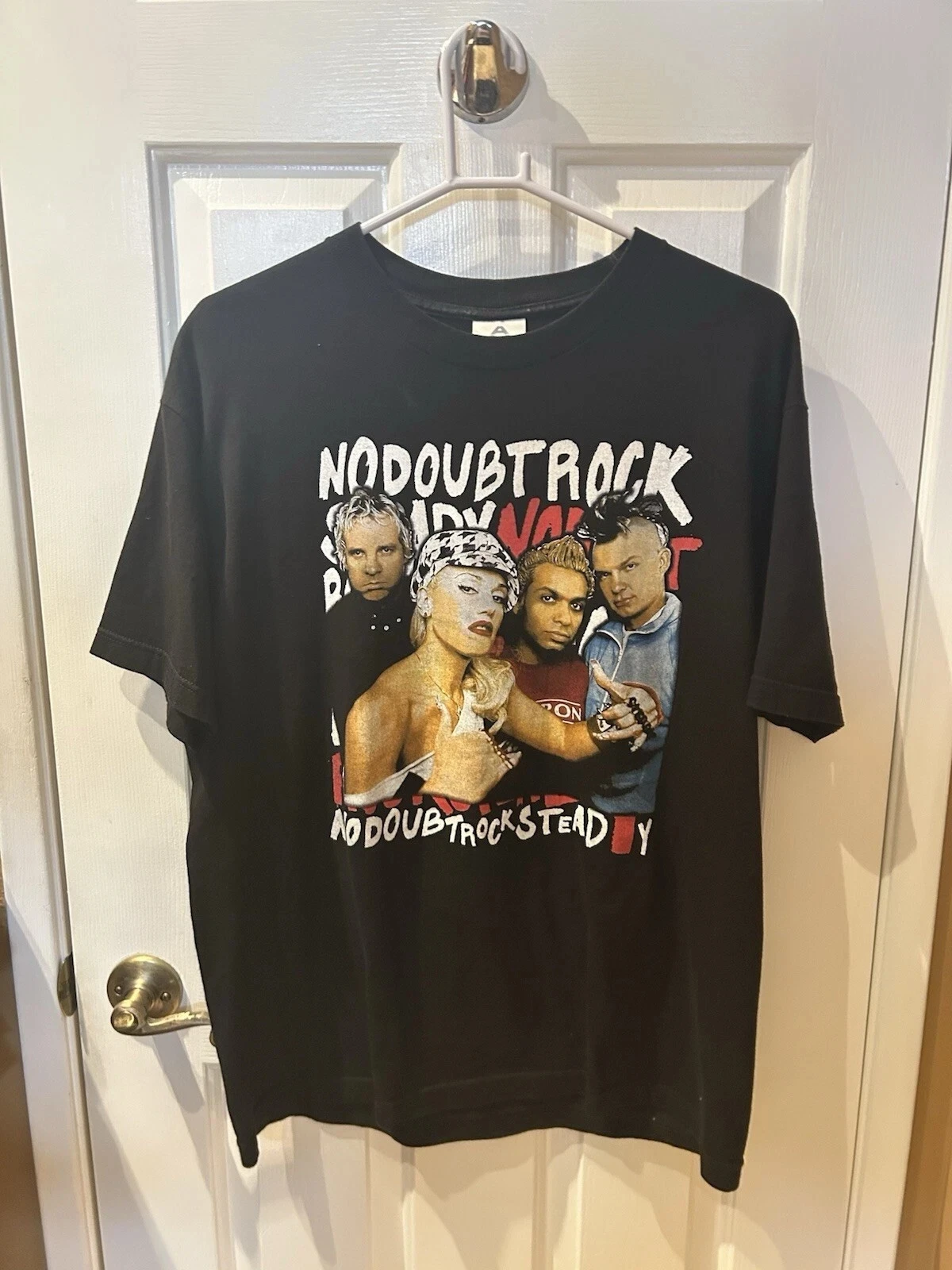 

No Doubt 2002 Rocksteady Tour Rare Design Unisex T-shirt American Singer T-shirt Men Street Hip-hop Rock Short-sleeved Women