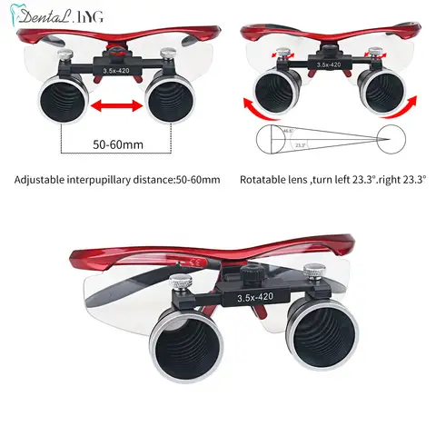 10 best sales दंत चिकित्सक आवर्धक चश्मा - №1