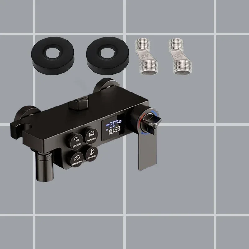 Смеситель для душа латунный, с термостатом