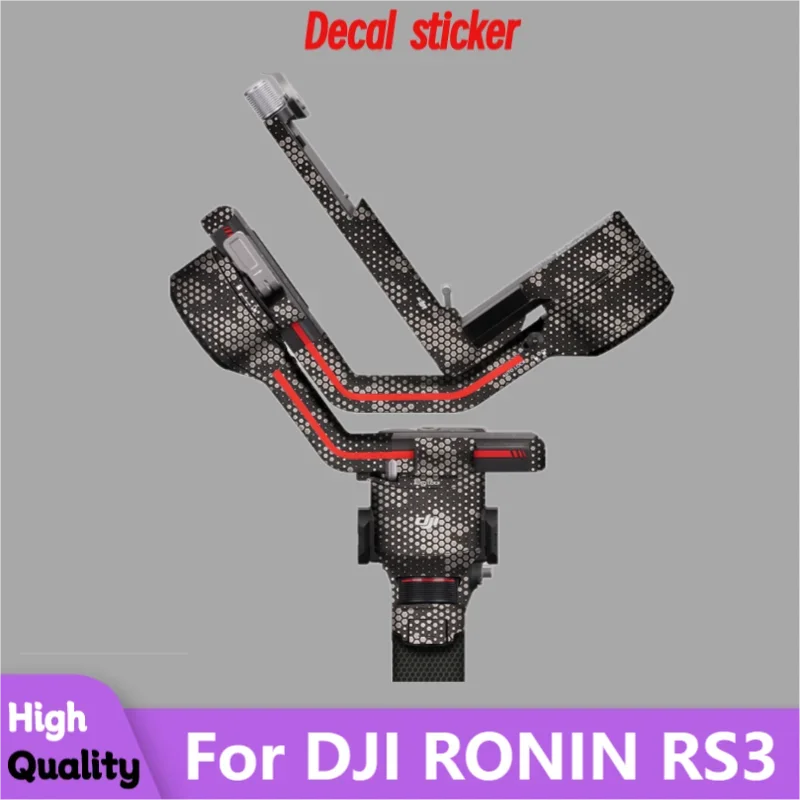 

For DJI RONIN RS3 Decal Skin Vinyl Wrap Film Handheld Stabilizer Protective Sticker Anti-Scratch Protector Coat RS3