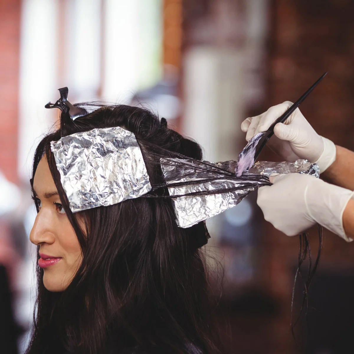 8pcs Hair Coloring Set Professional Tools Flexible Bristles Applicator Brush Dye Bowl Nylon Easy Hairdressing Kit - Image 3