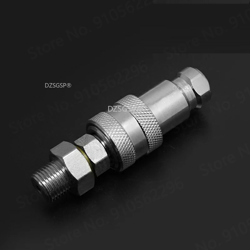 GT-LKJI Hydraulic Quick Couping Jonit Coupler M10/M16*1.5 High Pressure 70MPa Inch  Close Type Plug Socket Connector