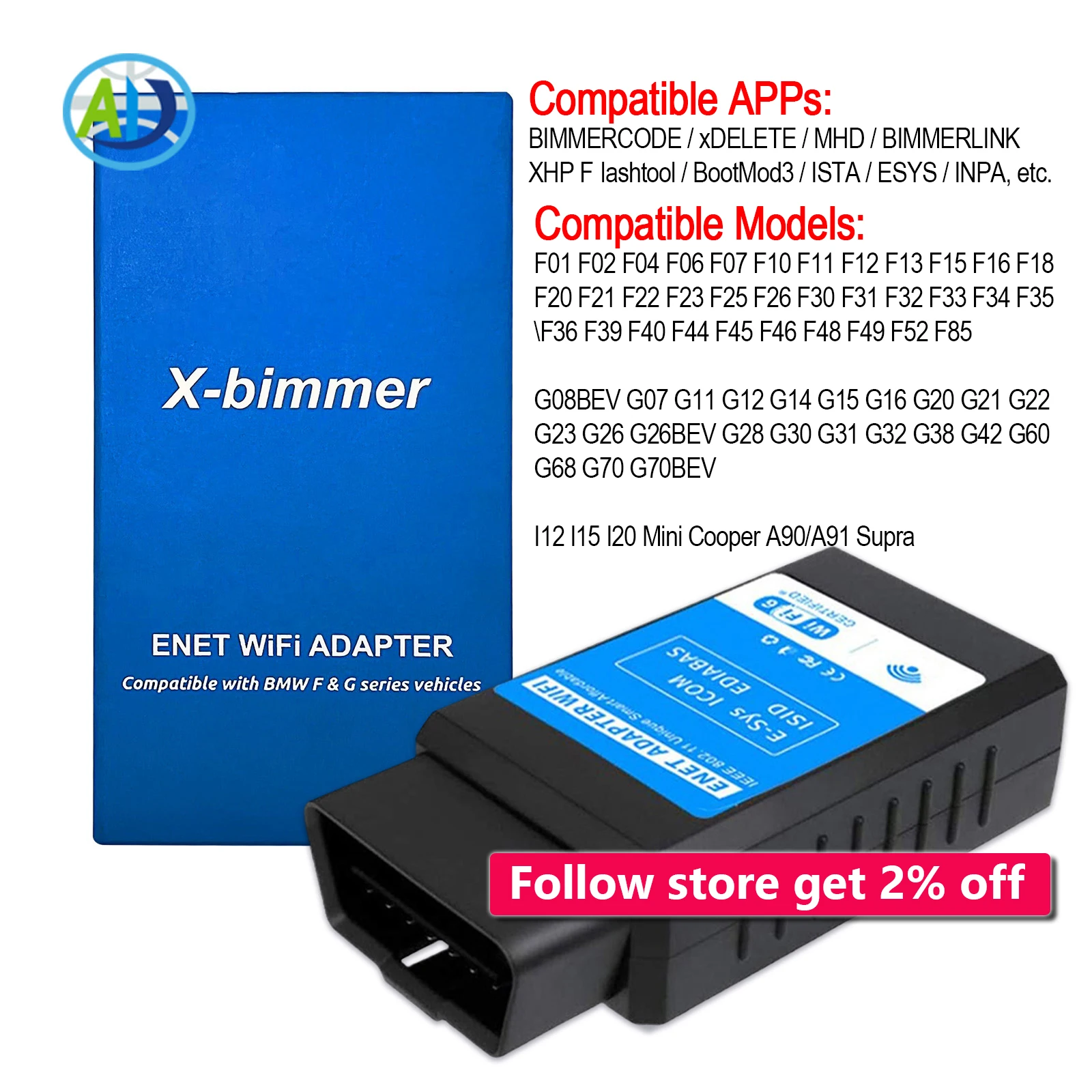 Obdii Enet Adapter … - image